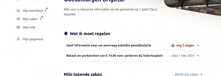 Wat is de OpenPDD Mijn Omgeving?