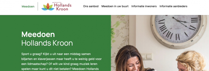 Open source “meedoen”-webshop voor gemeenten Open source “meedoen”-webshop voor gemeenten