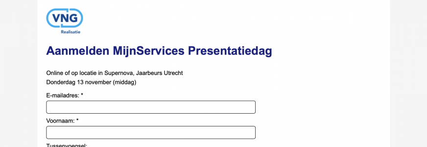 Uitnodiging: Presentatiedag “Digitale dienstverlening met Omnichannel / MijnServices – ervaringen uit de praktijk”