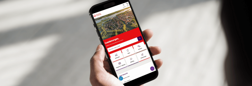 Website gemeente Gorinchem live!